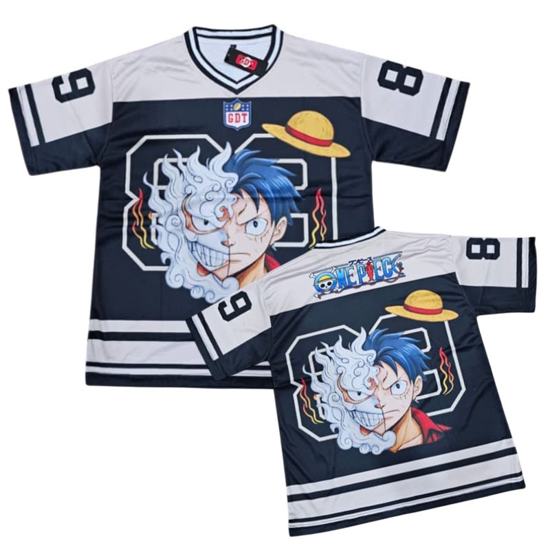 Baju Atasan Kaos Jersey Oversize Simple Basic Nfl One Piece 89