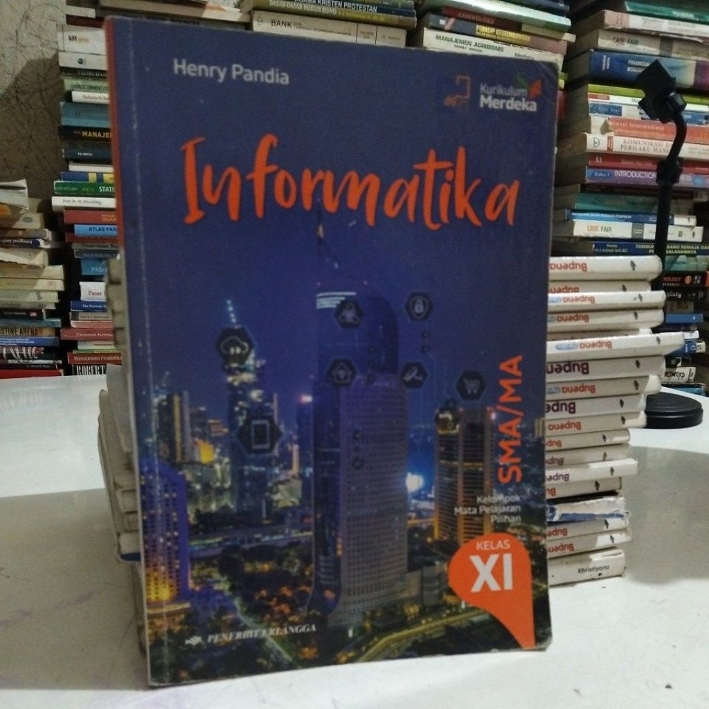 buku Informatika SMA kelas 2-11 penerbit Erlangga