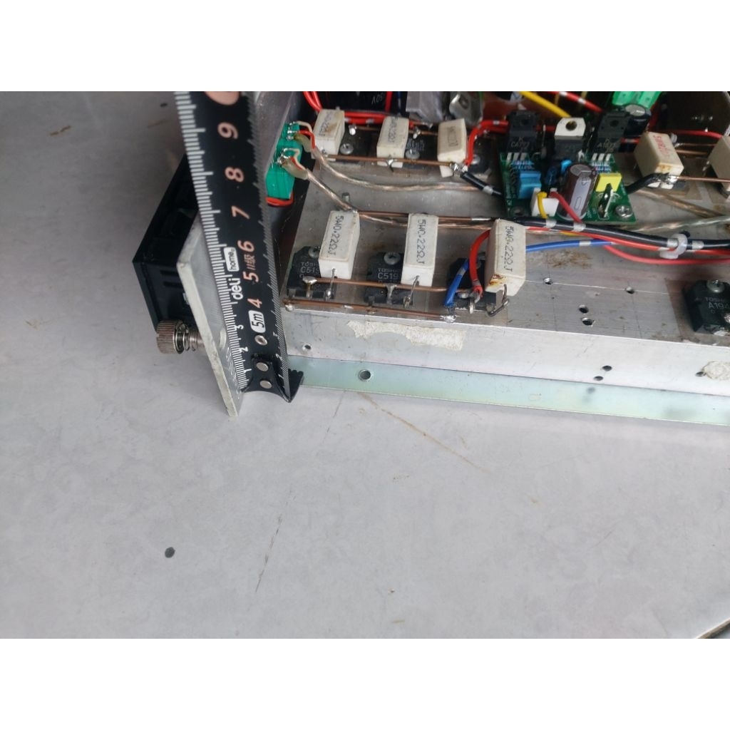 power ampli in dc 12v bekas masih normal