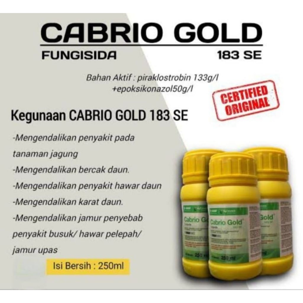 fungsida cabrio gold 183se 250ml