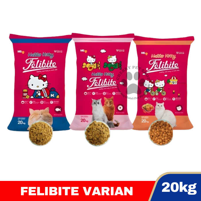 FELIBITE CAT 20KG Makanan Kucing Karung All Varian Termurah
