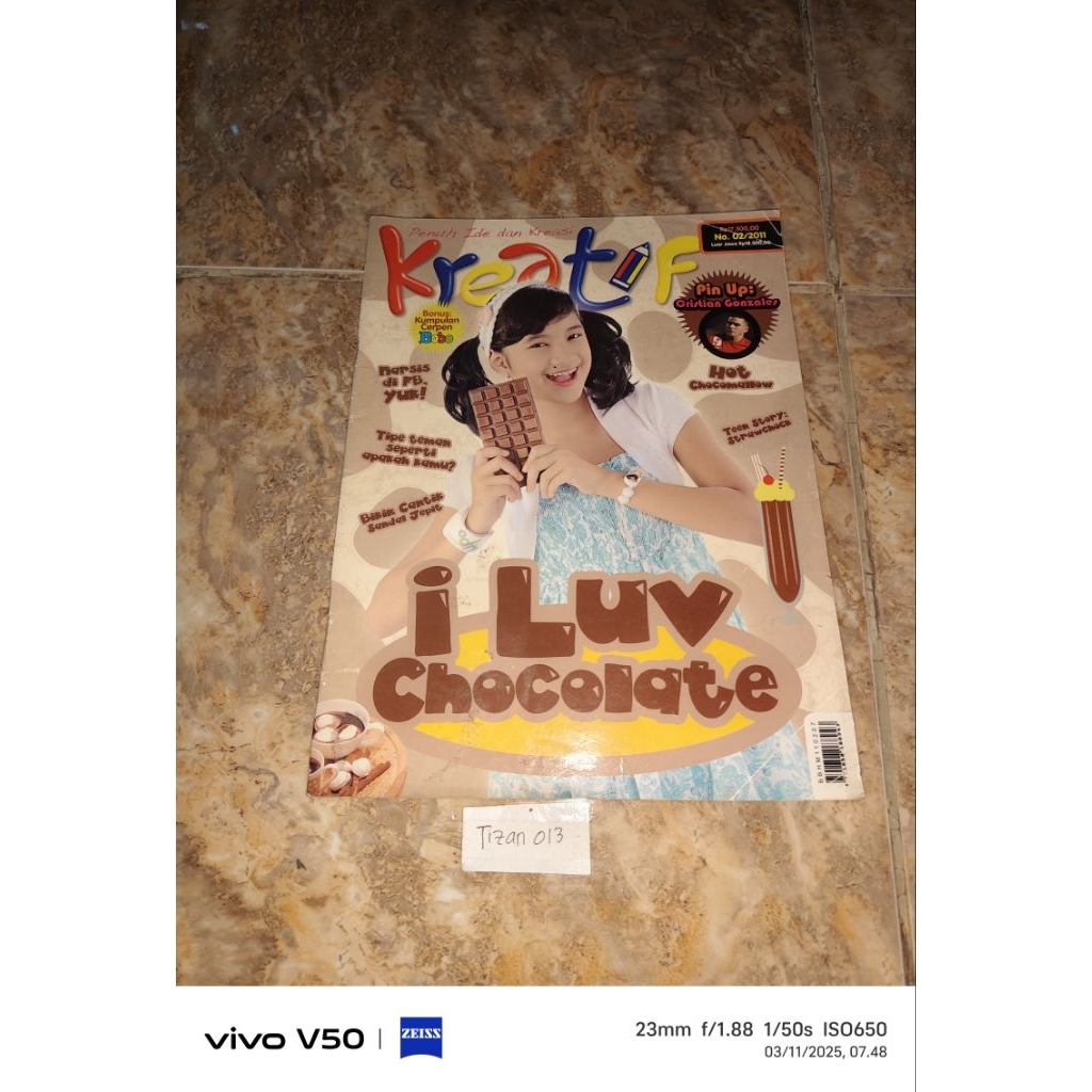 Majalah Kreatif I Luv Chocolate