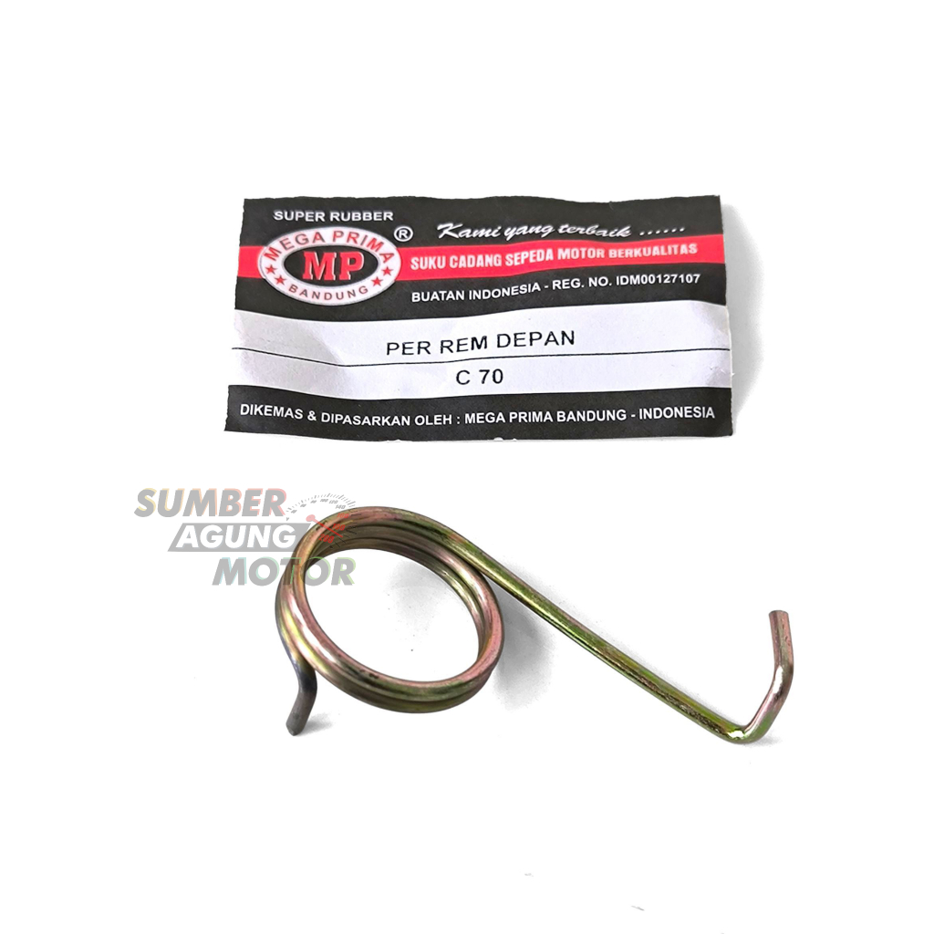 PIR PER PEDAL PENAHAN PAHA REM TROMOL DEPAN HONDA WIN C700 ASTREA 800 STAR