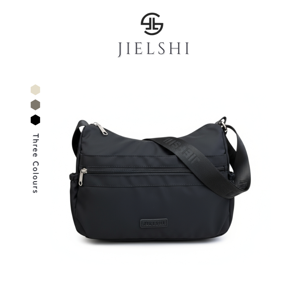 JIELSHI Tas Selempang Tiara 3763#SL.383 - Slingbag Berbahan Parasut Premium Furing