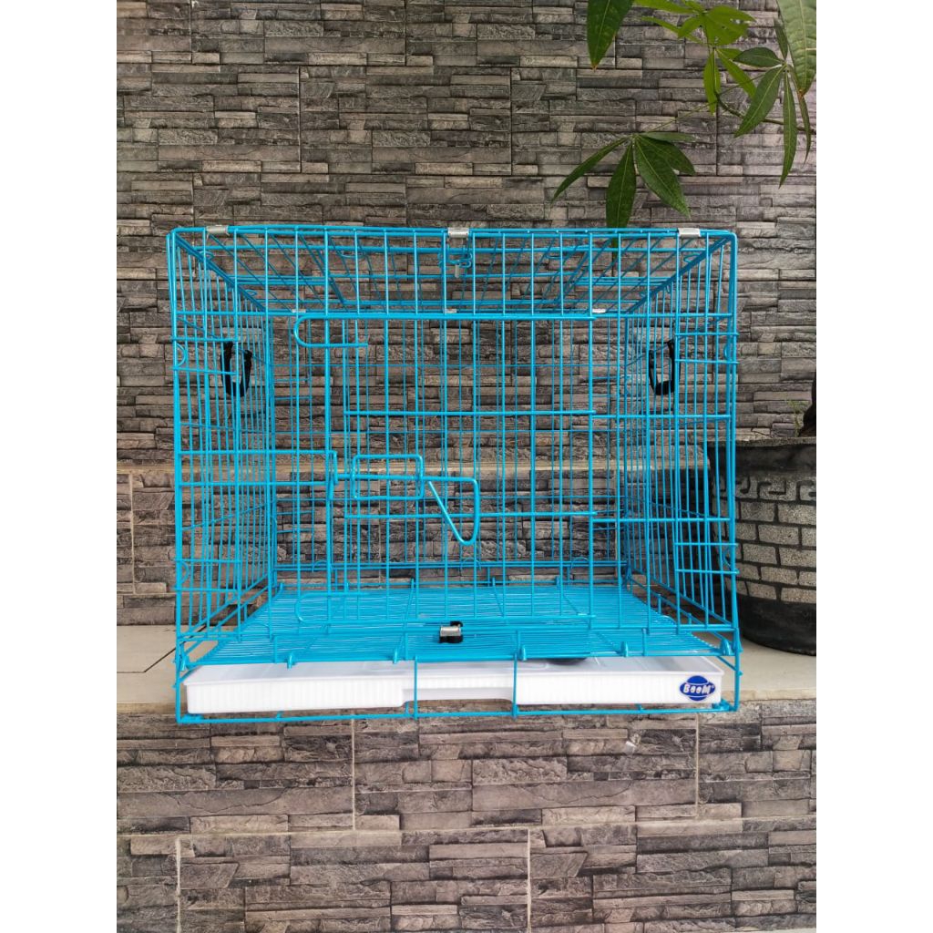 Kandang BOOM 02 RODA Size 60x50 cm|Kandang Anjing Kucing