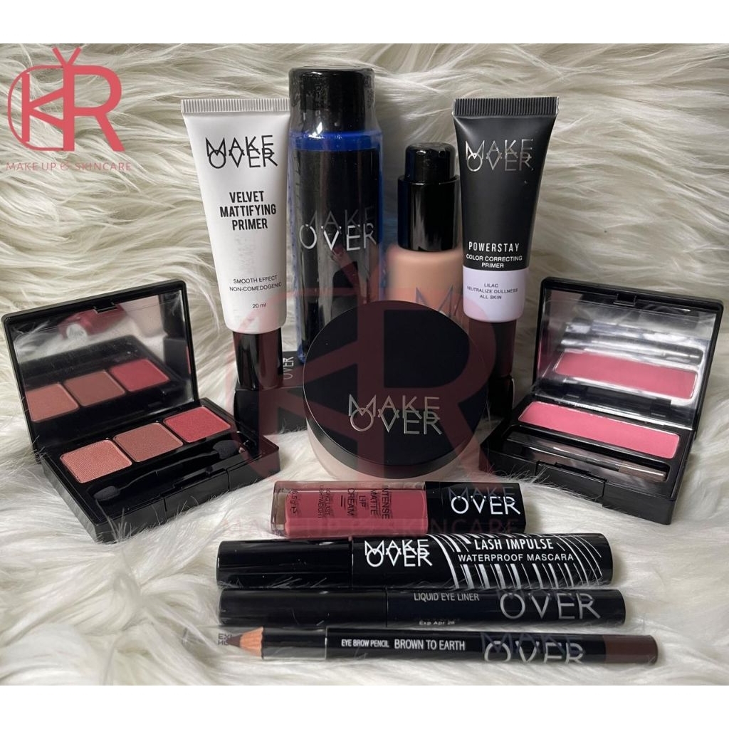 [ORIGINAL] PAKET MAKEUP MAKE OVER ISI 11 ITEM SESERAHAN HANTARAN KADO ISI LENGKAP MURAH ORIGINAL