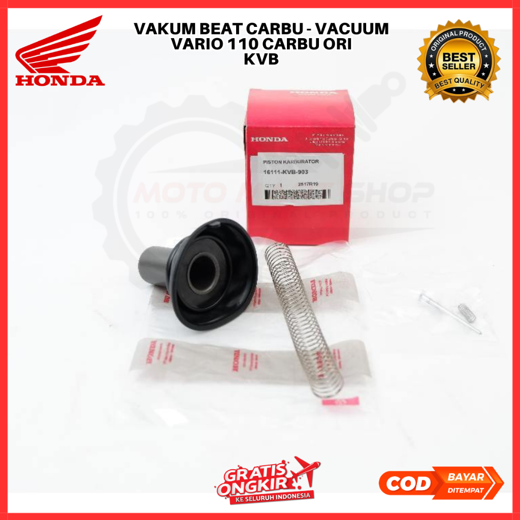 Vakum Karbu Vario Ori / Vacum Karbu Honda Beat Ori - KVB