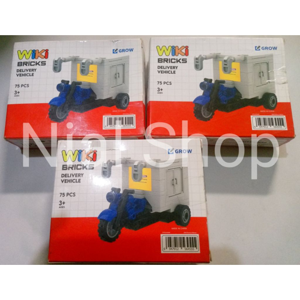 Wiki Delivery Vehicle Bricks