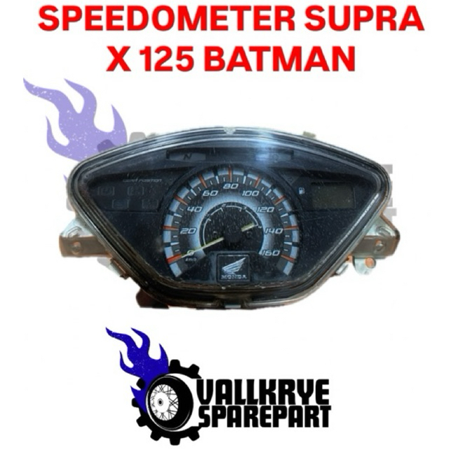 SPEEDOMETER SUPRA X BATMAN - SPEEDOMETER HONDA SUPRA X 125 BATMAN 2007-2011 - ORIGINAL SECOND