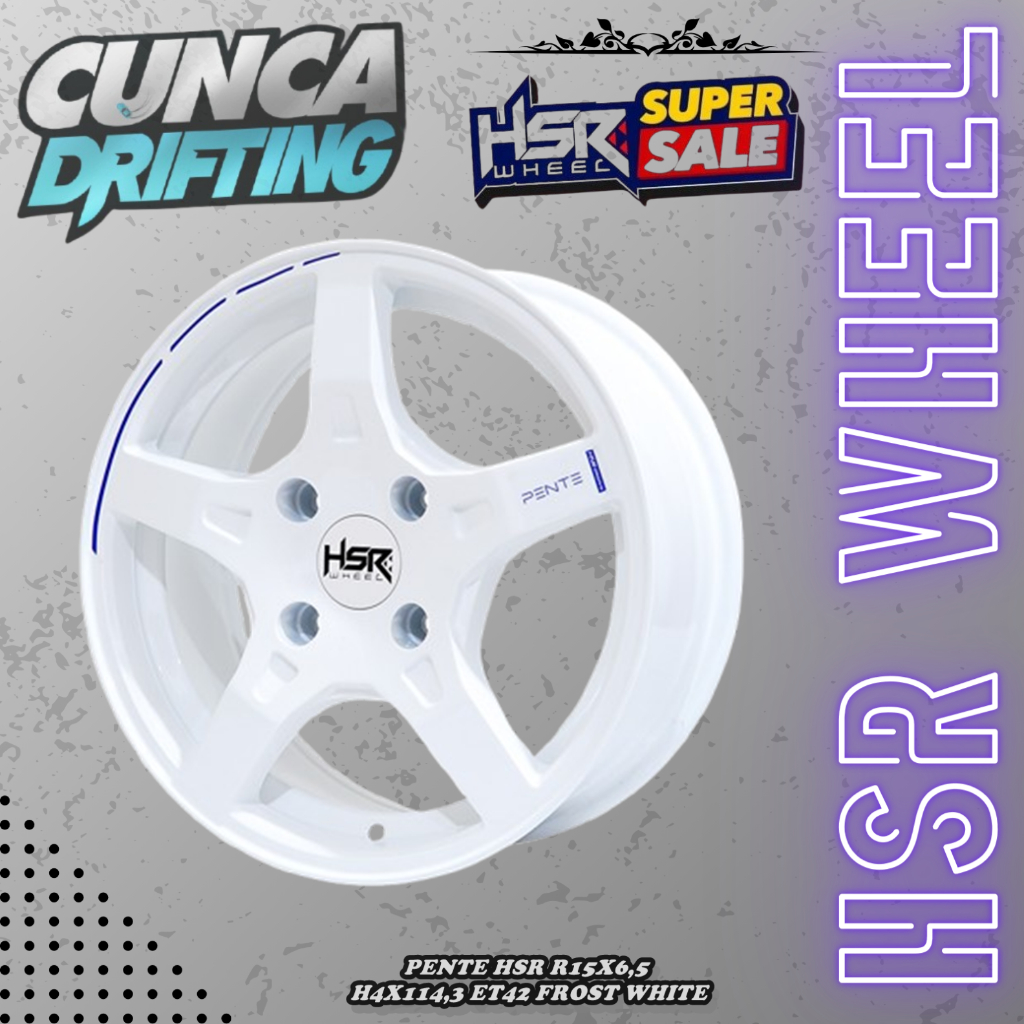 PROMO MURAH VELG RACING RING 15 UNTUK KIJANG AVANZA LIVINA HSR PENTE R15 VELG MOBIL XENIA RING 15