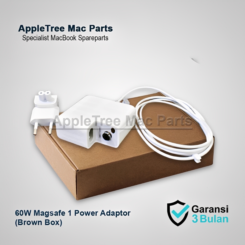 Adaptor Charger A1278 A1344 13 Inch 2008-2012 60W OEM