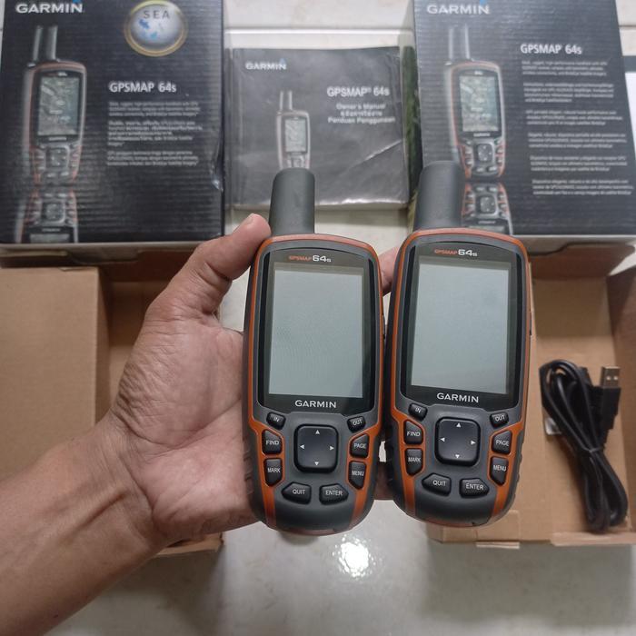 Gps Garmin (Garmin Gpsmap) 64s Second (Bekas)