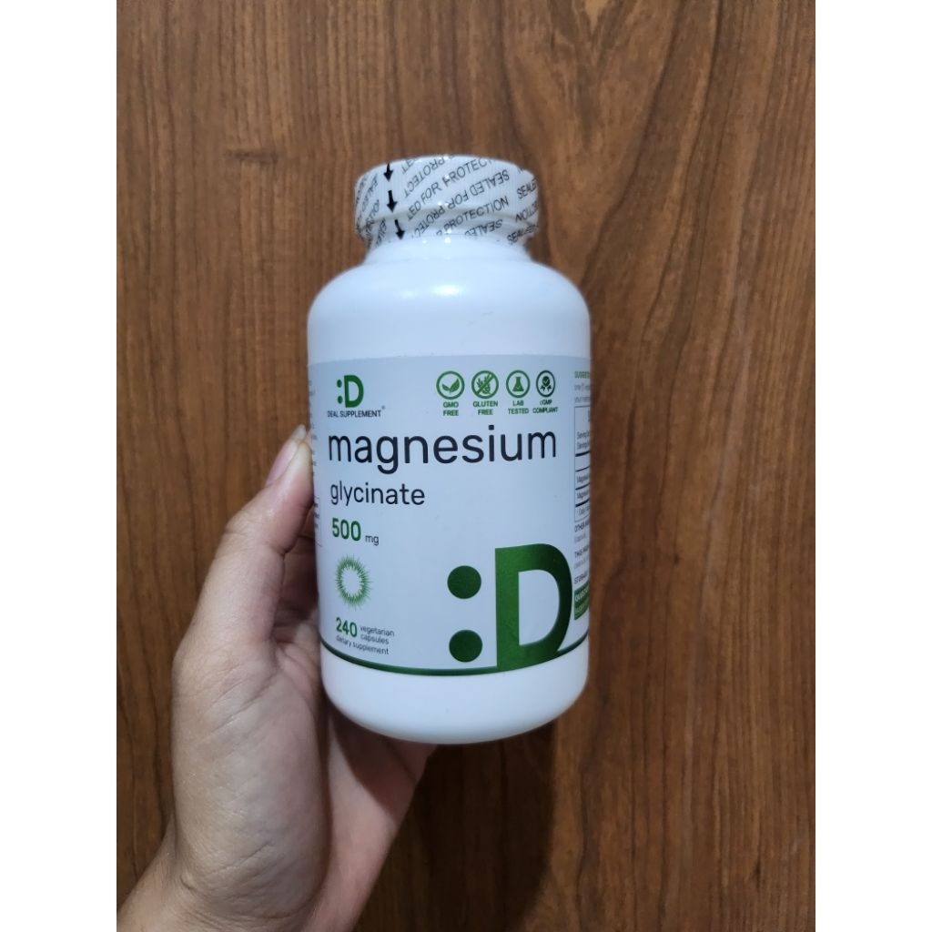 Deal Supplement Magnesium Glycinate 500mg 240 Capsules