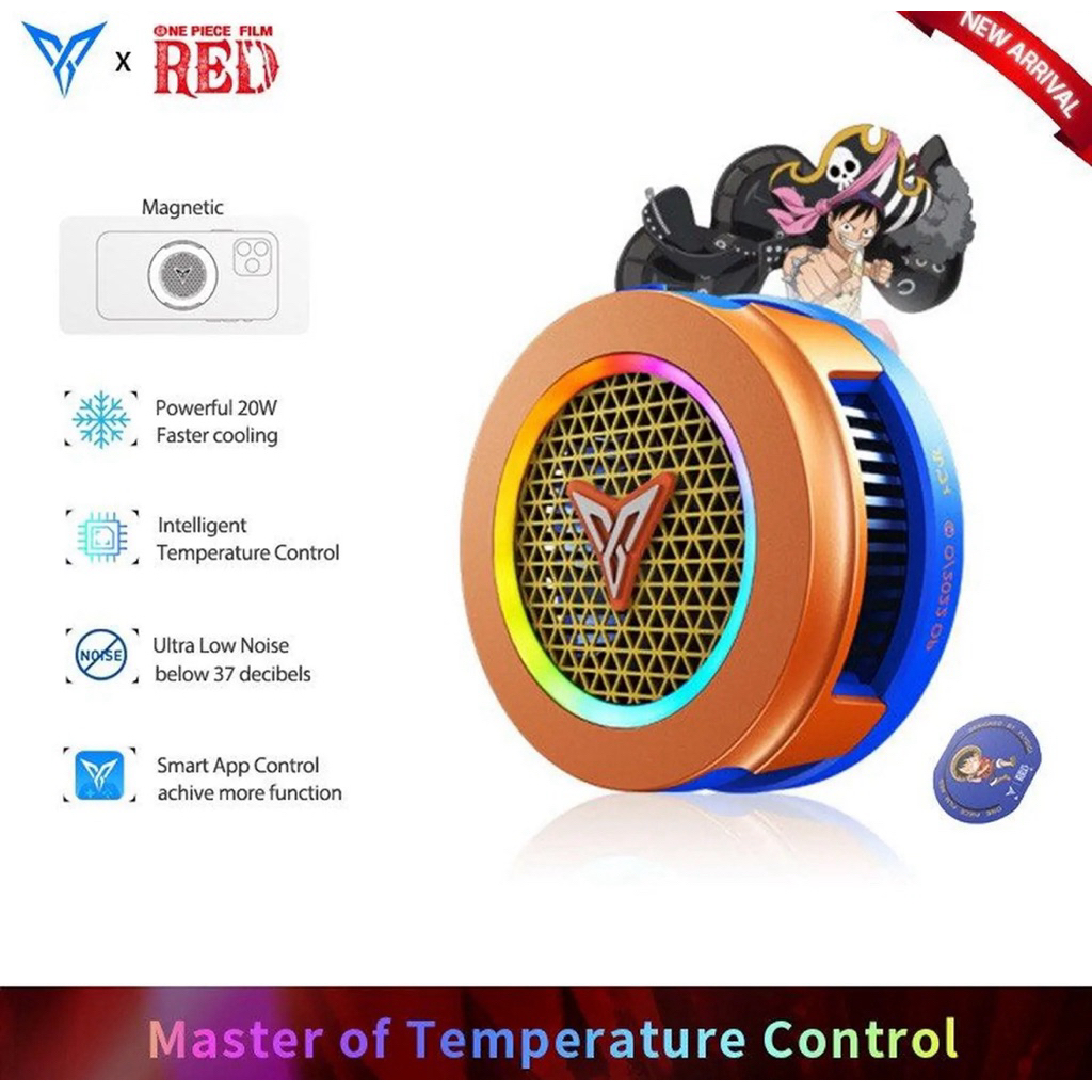 flydigi one piece B6 / B6X 20w mobile phone fan cooling, kipas angin hp