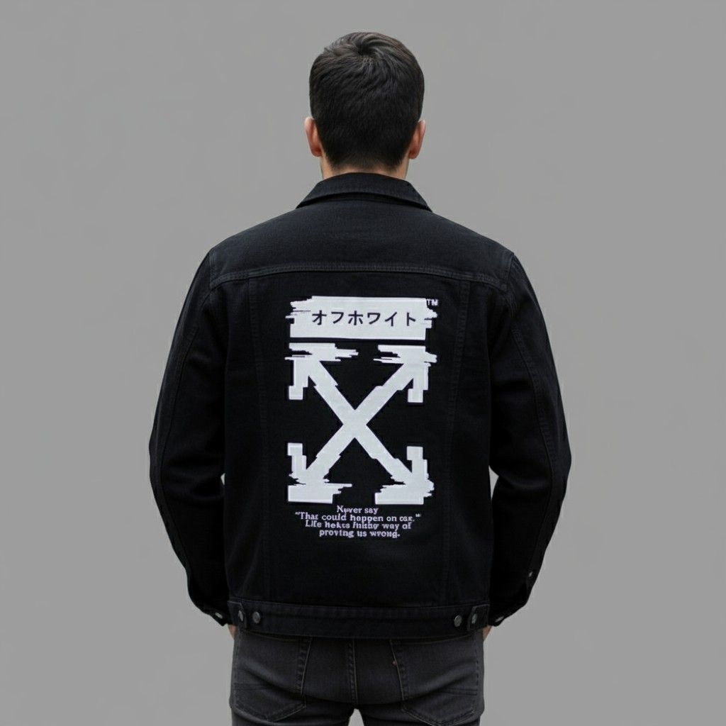 JAKET JEANS DENIM TOMAN SABLON/JAKET JEANS PRIA/JAKET JEANS TERLARIS