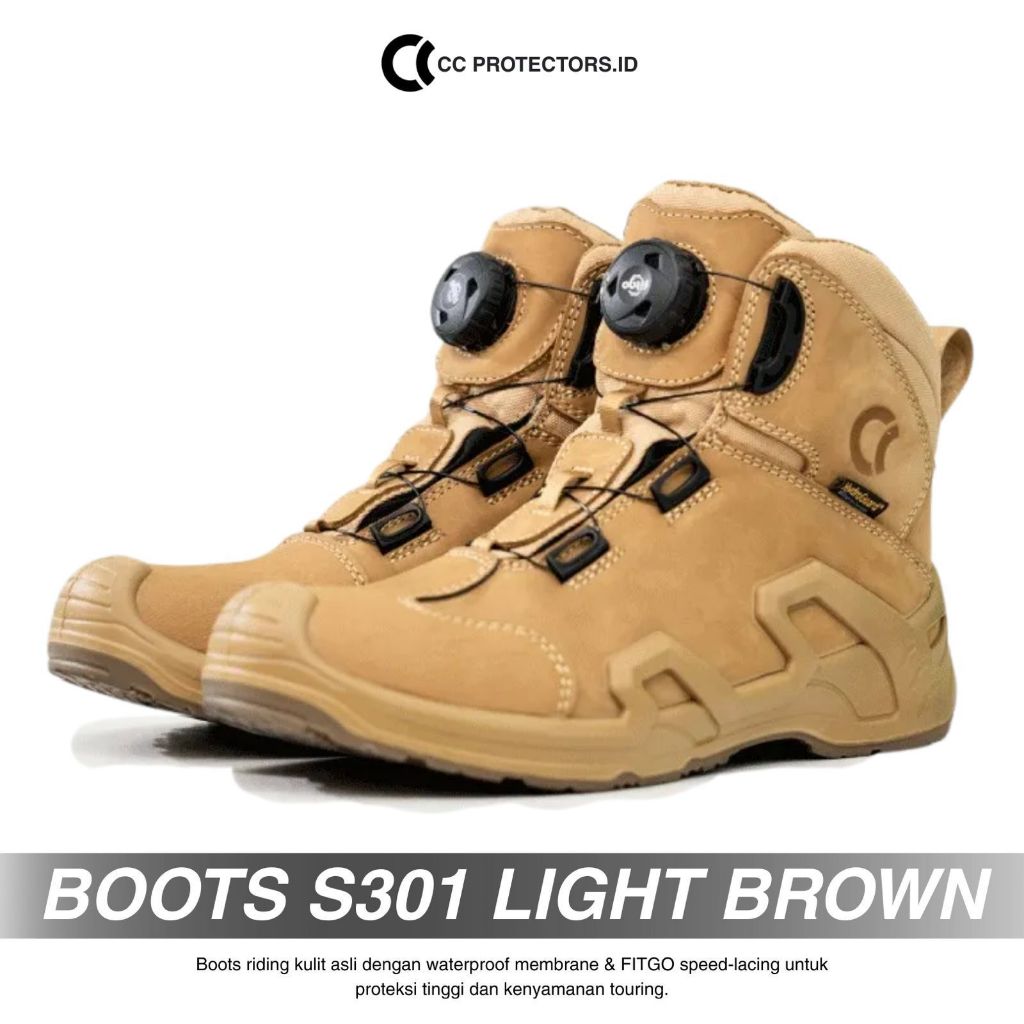 CCP Protector Boots BOA Sepatu Riding Motor Waterproof