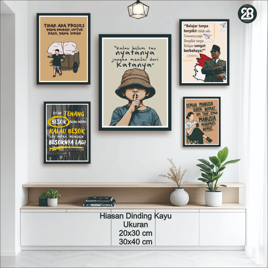 Hiasan Dinding Quotes Lucu / Dekorasi Dinding Kamar dan Ruang Tengah / Dekorasi Dinding Rumah TE22