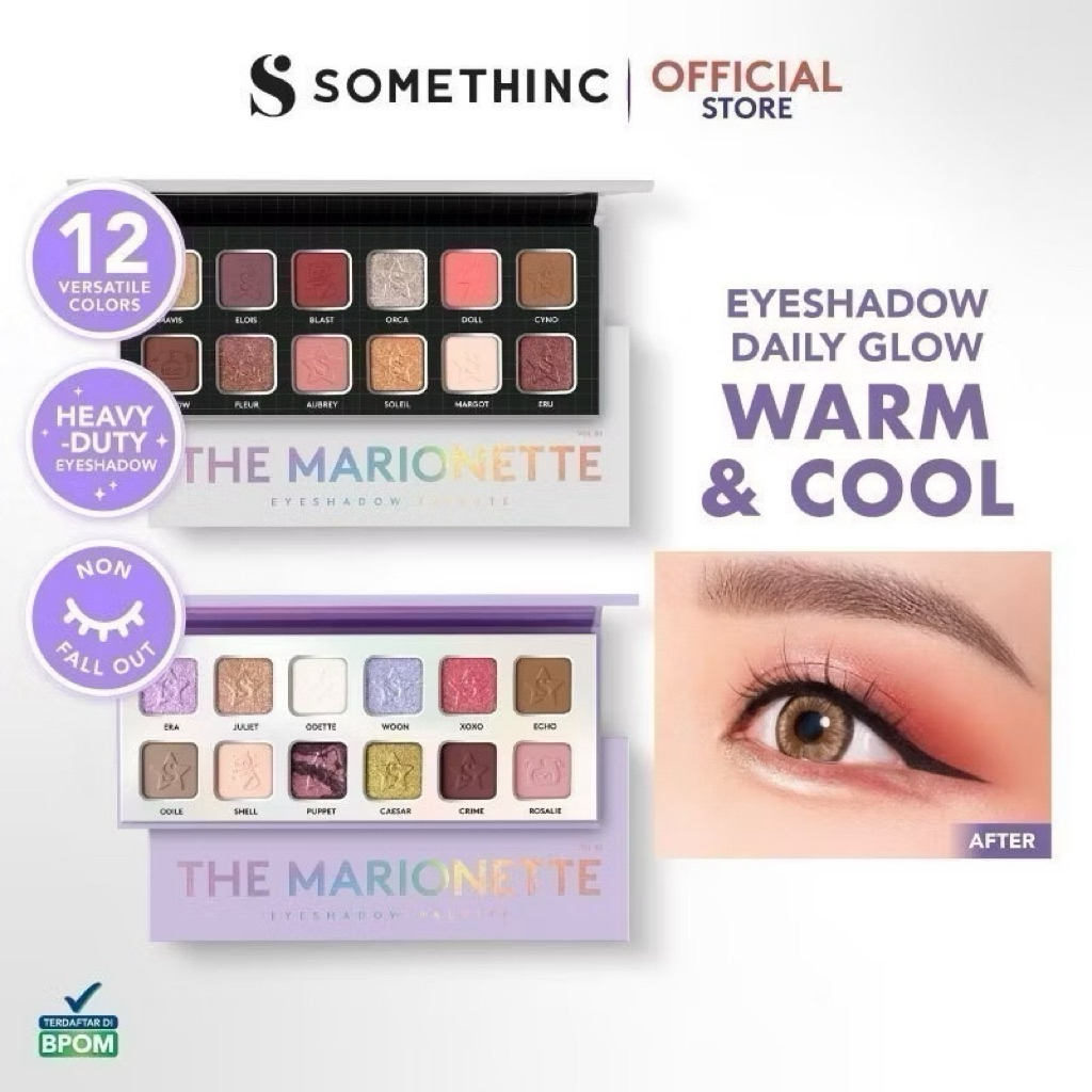 SOMETHINC The Marionette Eyeshadow Palette/ eyeshadow somethinc