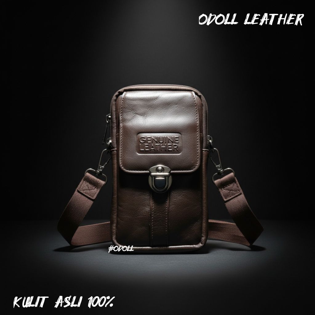 Tas Mini Kulit Asli | Tas Hp Kulit | Tas Kecil Pria Kulit Asli