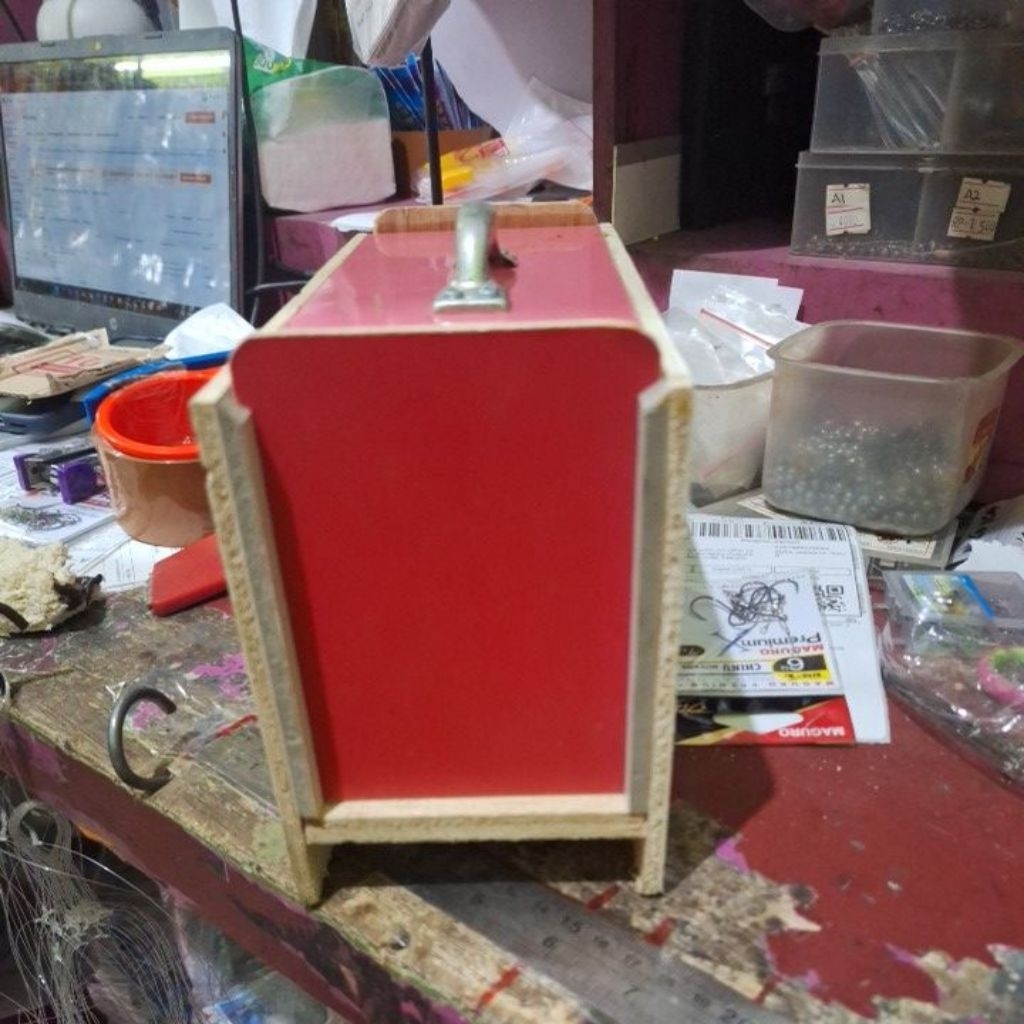 Kotak Burung Boxs Cargo Bahan triplek