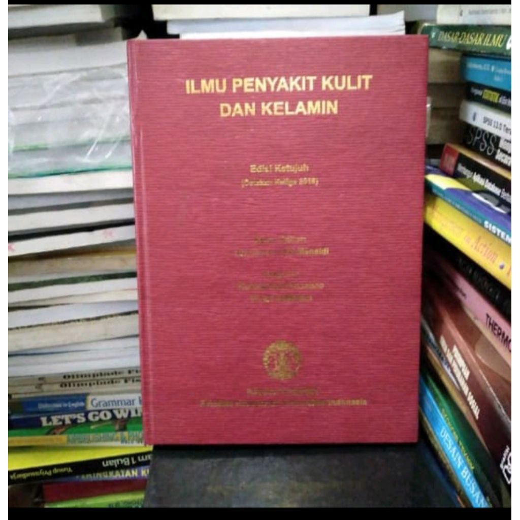 Buku ilmu penyakit kulit buku original
