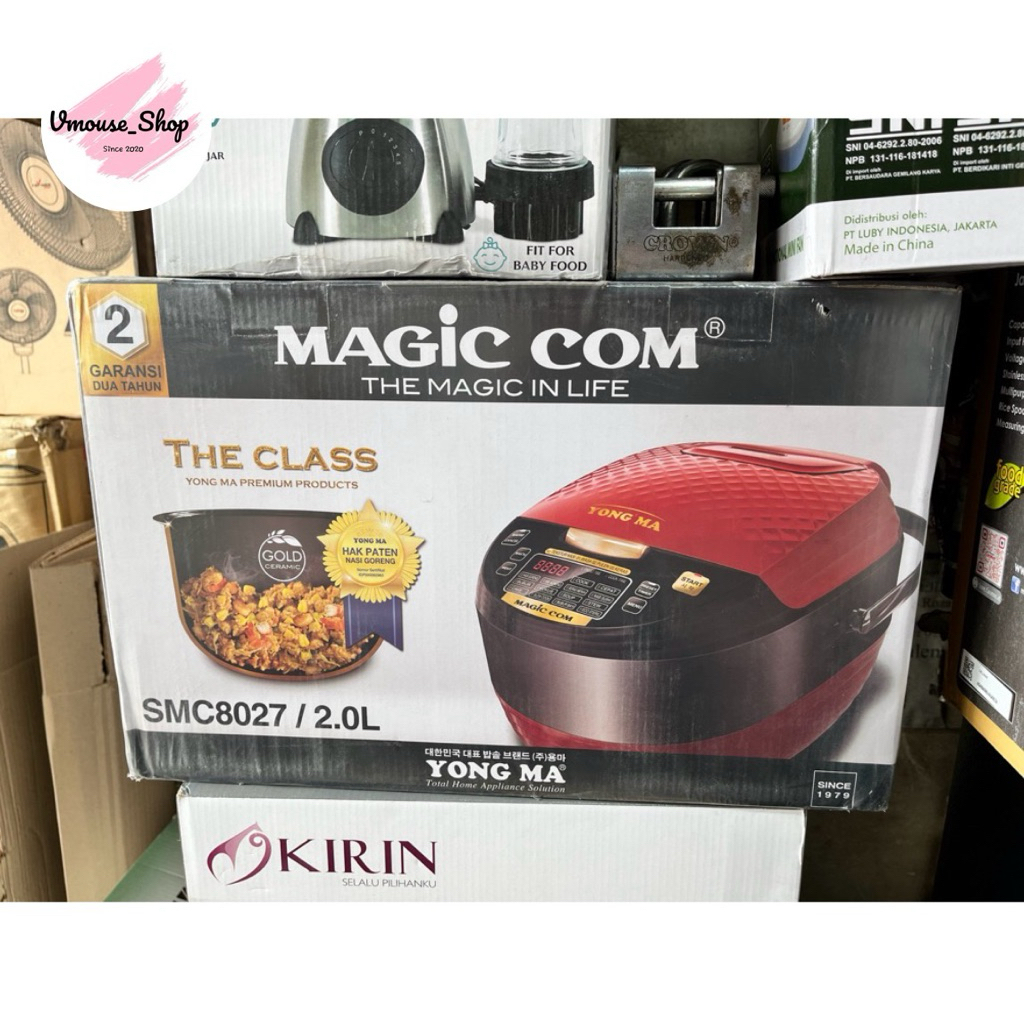 MAGIC COM YONGMA DIGITAL SMC8027 - MEJIK KOM YONGMA - YONGMA - PENANAK NASI YONGMA - RICE COOKER DIG