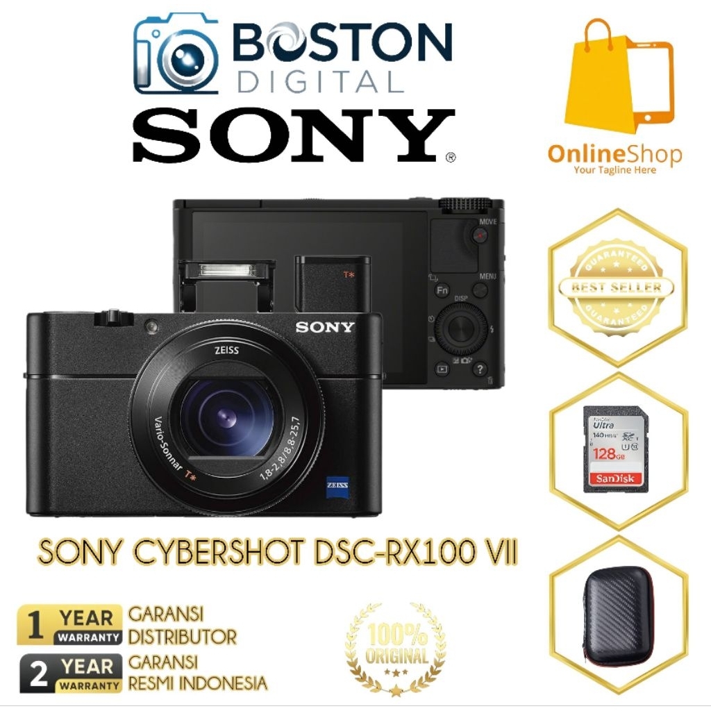 SONY CYBERSHOT DSC-RX100 V / CAMERA DIGITAL SONY DSC-RX100 MARK V / SONY RX100 V