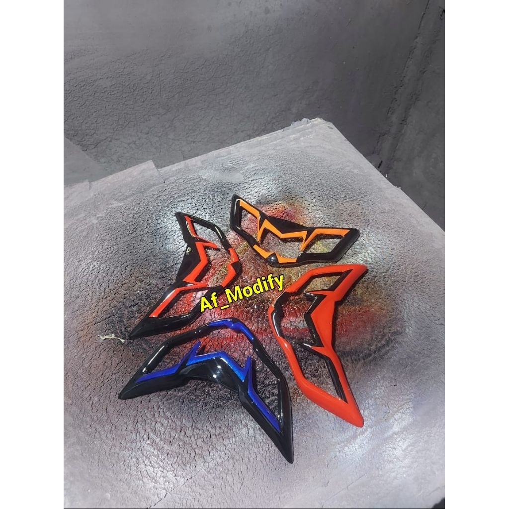 cover lampu mx king new 2018 - 2025 variasi lampu mx king new