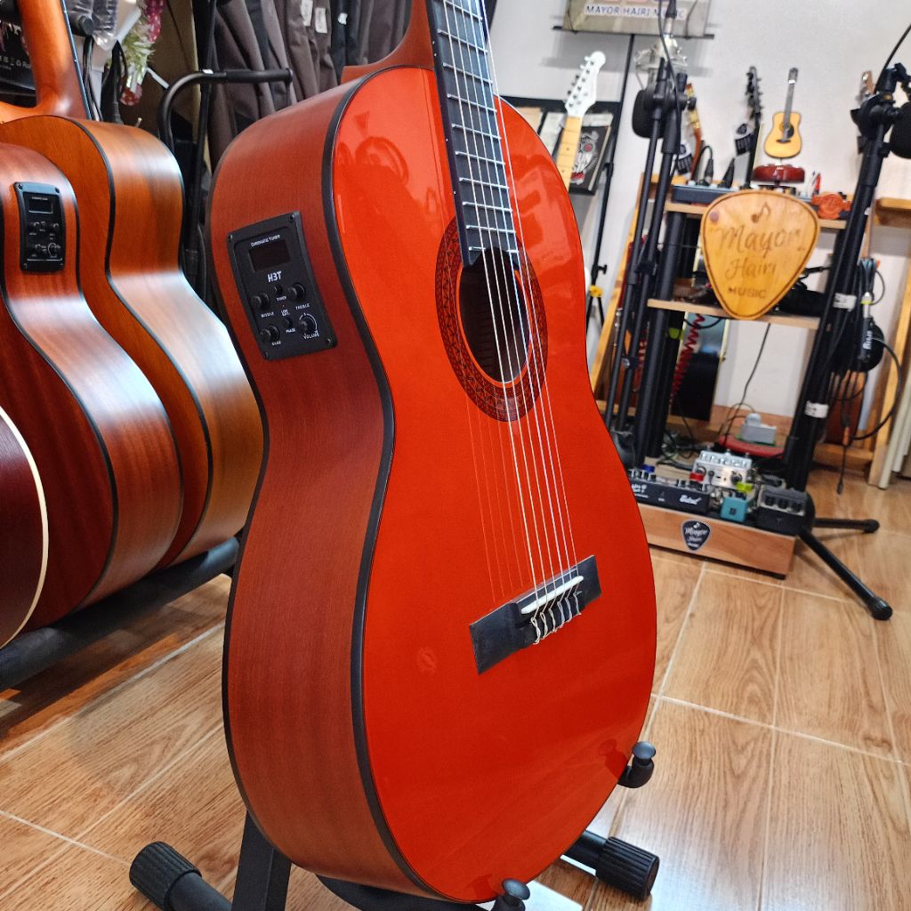 Gitar Klasik Elektrik Antonio Ramirez Classic Guitar Nilon