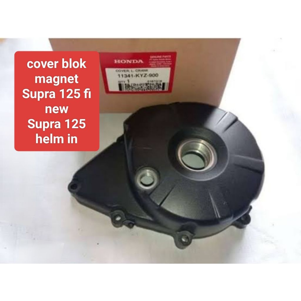 cover blok mesin crankcase Supra 125 fi new Supra 125 helm in/11341kyz900