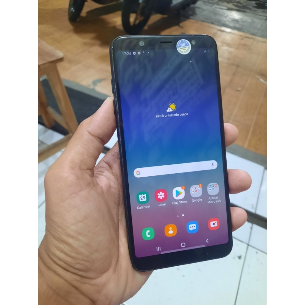 lcd samsung a6 plus ori copotan