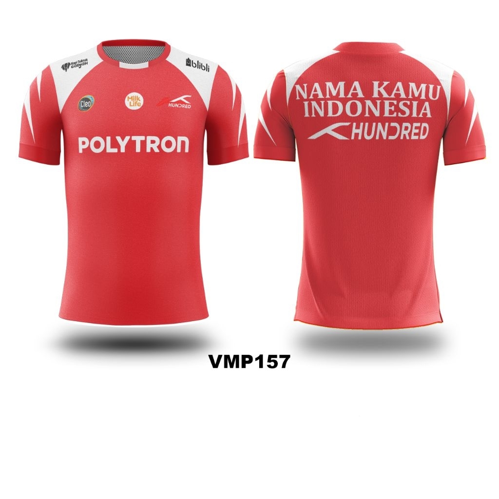 Kaos Jersey Badminton Bulutangkis PB DJARUM 2025 Full Printing VMP157