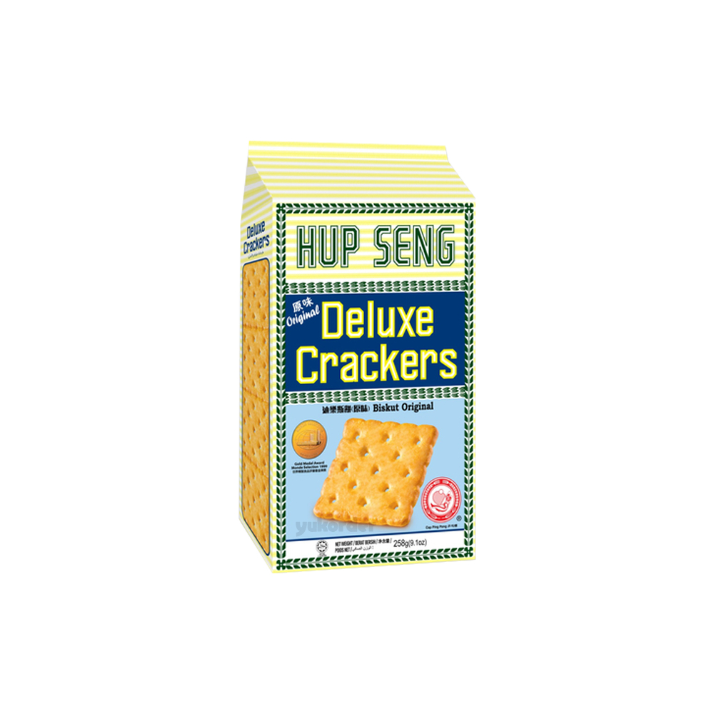 Hup Seng Deluxe Crackers Original / Biskuit