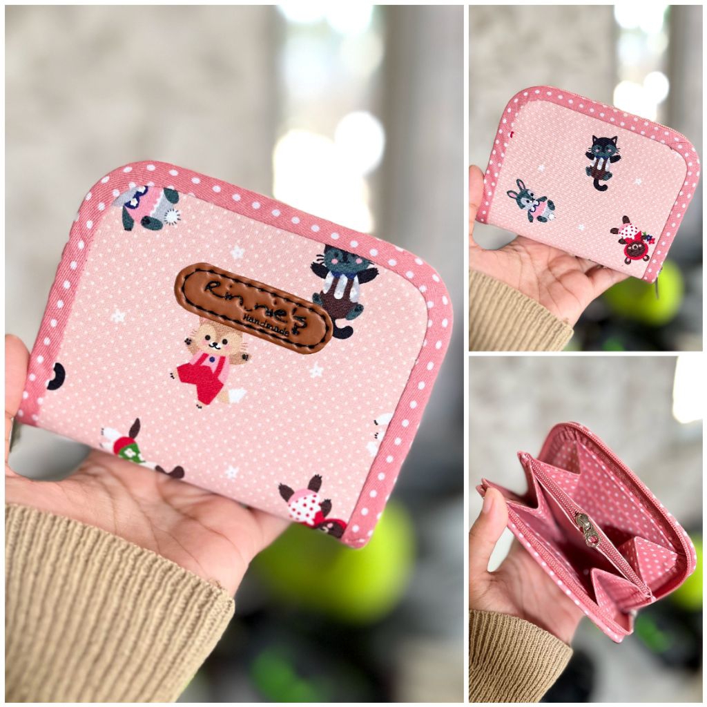 Dompet Handmade Kain Katun | Mini Akordion