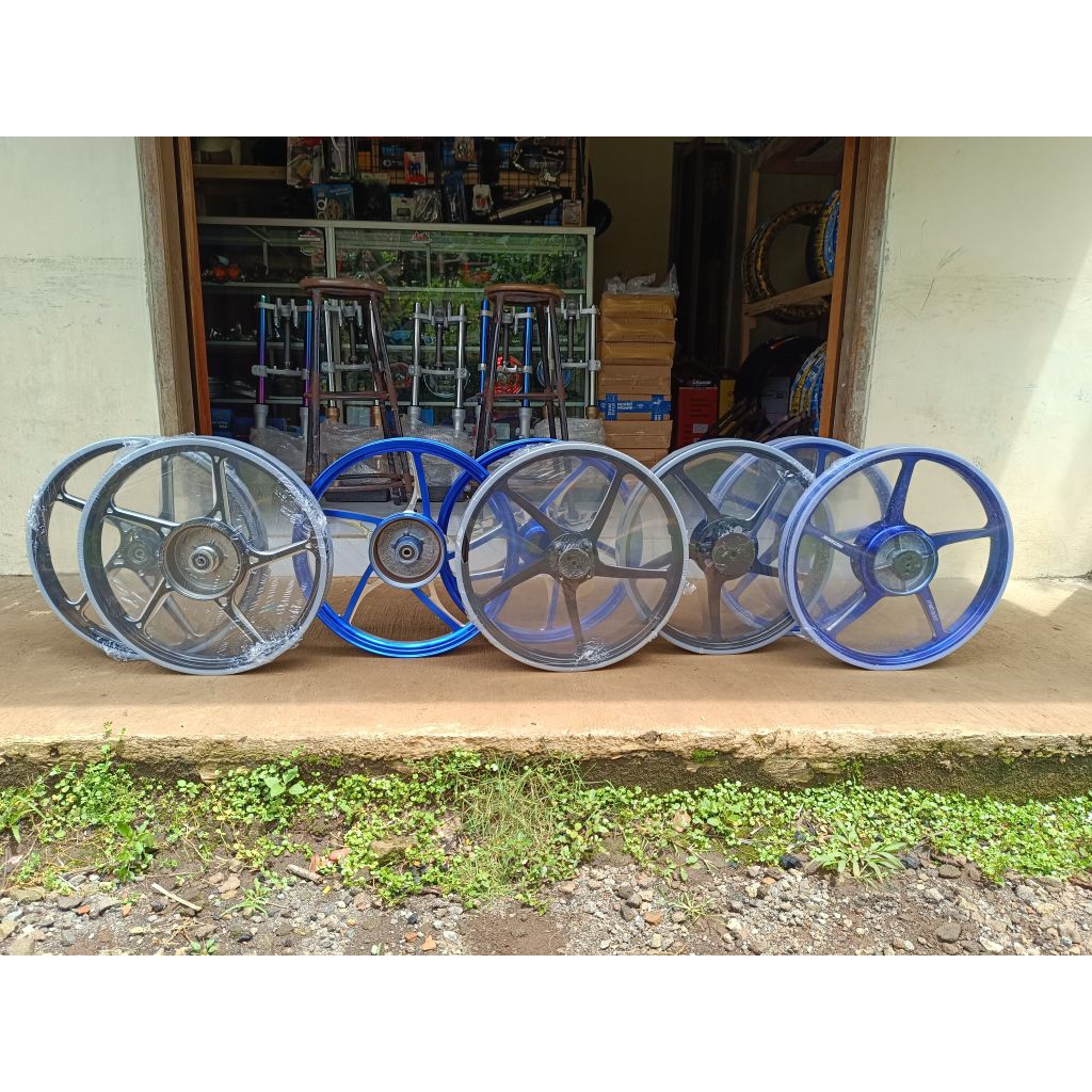 VELG VND VELG CNC VELG MUTAKIN SINGEL DISK DAN DOBEL DISK MODEL JUPITER Z PNP GL MP TIGER CB CRF NIN