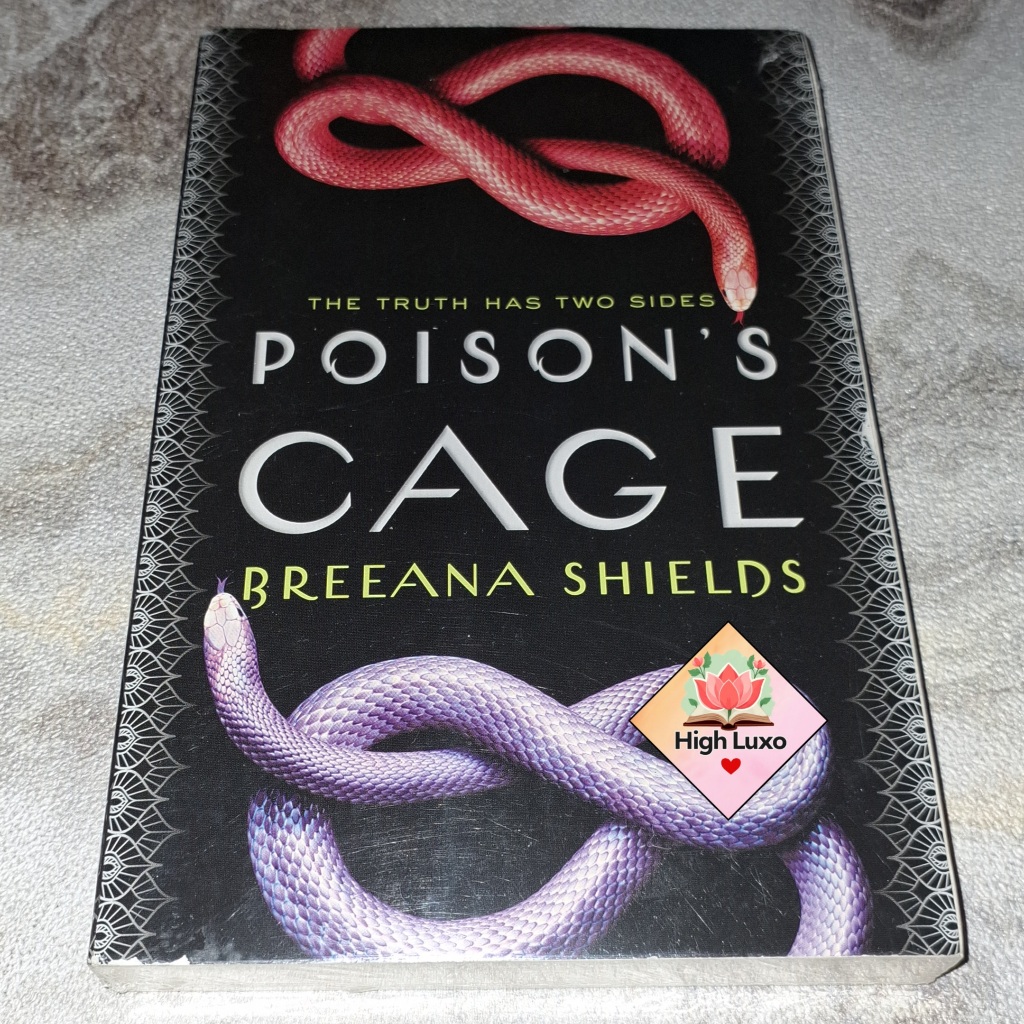 Buku Novel Poison's Cage English Impor Import Bahasa Inggris Language Original Authentic Science Fic