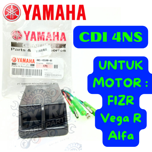 CDI 4NS Original Yamaha  Vega ZR, Jupiter Z New dan F1zr mengatur pengapian pada mesin sepeda motor.