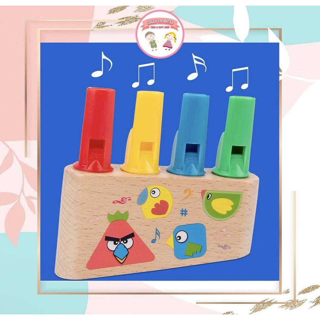 Mainan peluit anak edukasi oromotor
