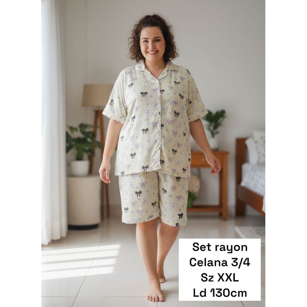 stelan rayon cewek stelan rayon perempuan stelan rayon wanita stelan rayon dewasa cewek stelan rayon