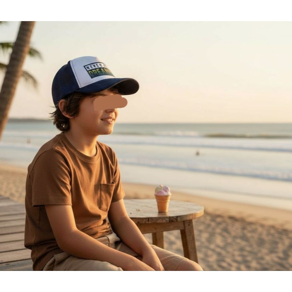 Topi anak laki laki original brand twist kids usia 2 Thn - 5 Thn