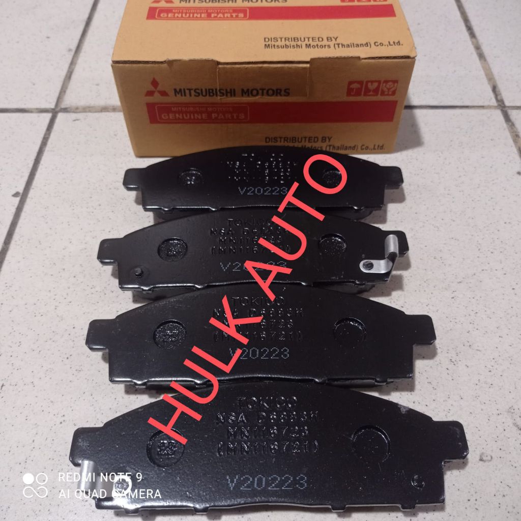 BRAKE PAD KAMPAS REM DEPAN TRITON PAJERO SPORT