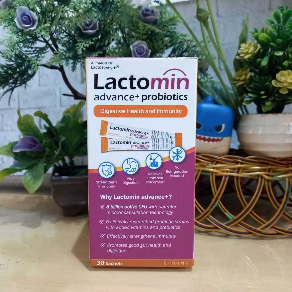 LACTOMIN Probiotics Advance+ Probiotics (30 sachets)/probiotics untuk dewasa dan anak