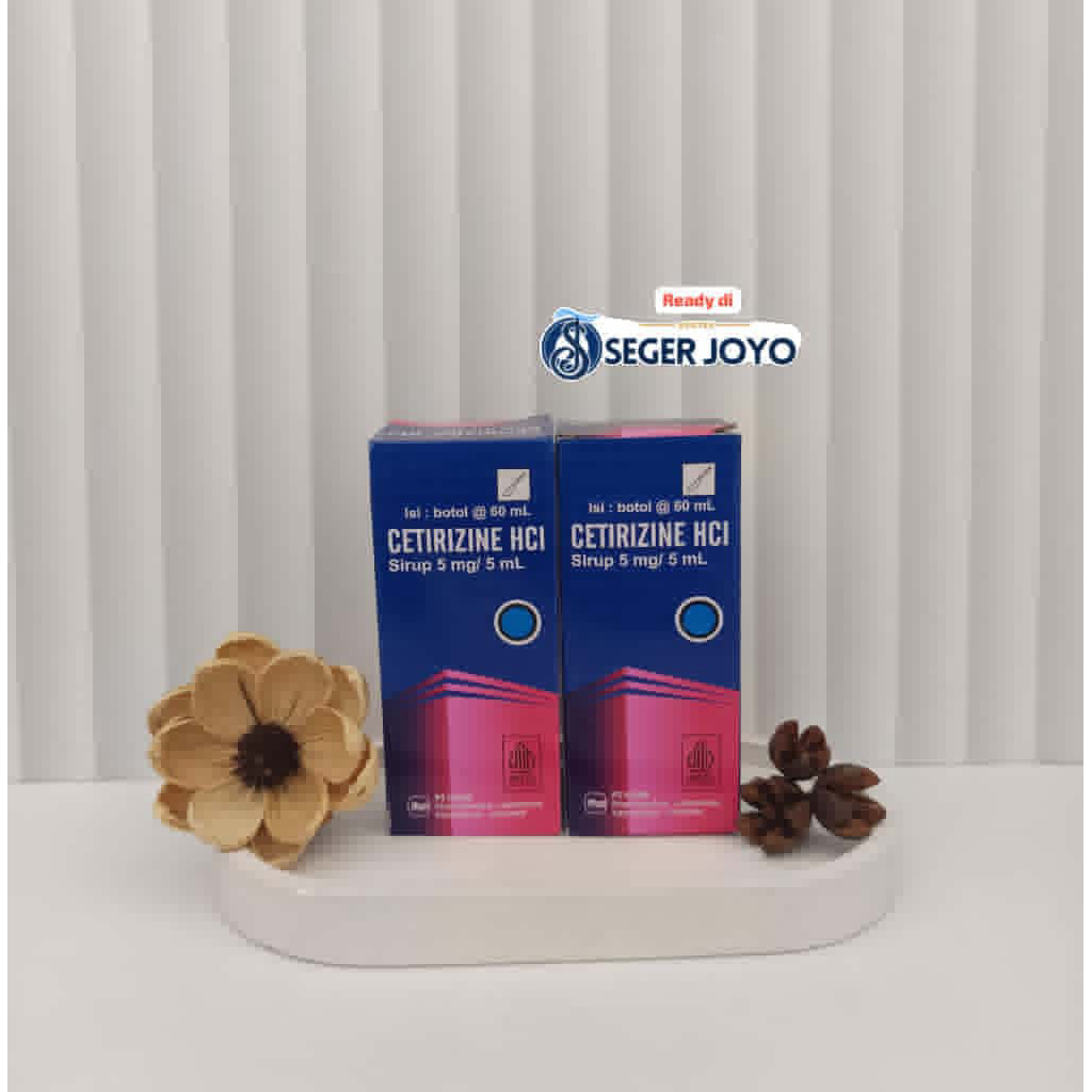 CETIRIZINE HCL SIRUP (Obat Alergi&Gatal Anak)