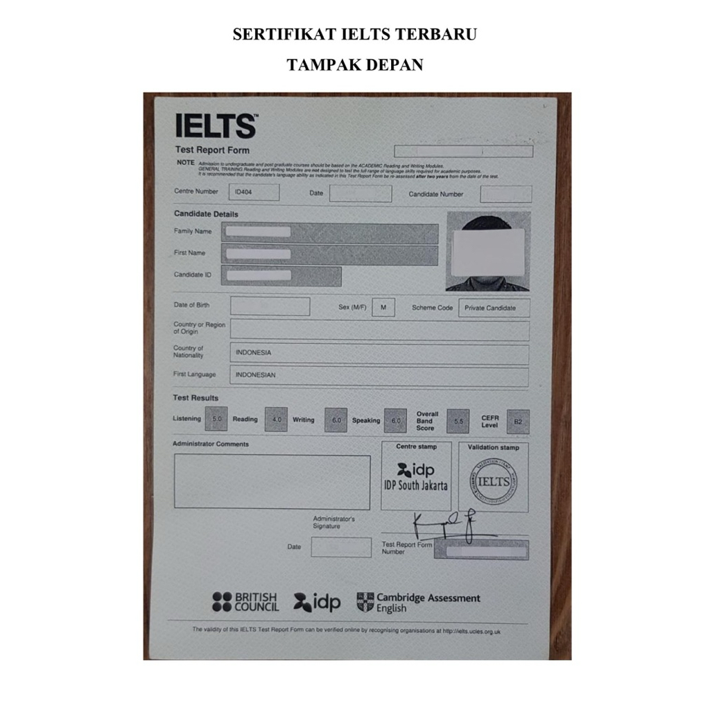 TEST TOEFL IELTS TOEFL IELTS TERMURAH OELTS TOEFL PDF