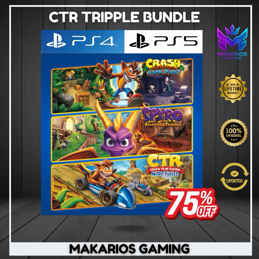 CTR Nitro Fueled PS5 & PS4