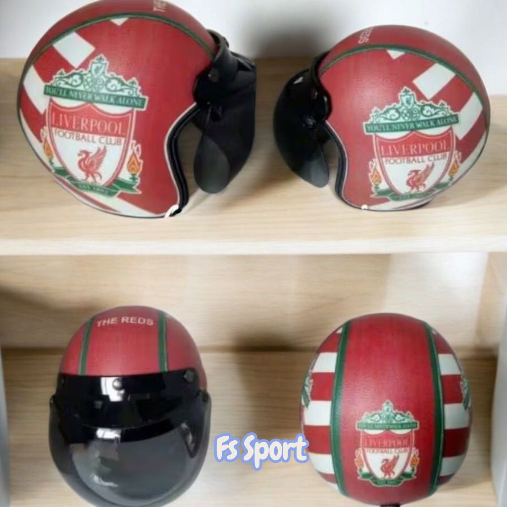 HELM BOGO RETRO LIVERPOOL