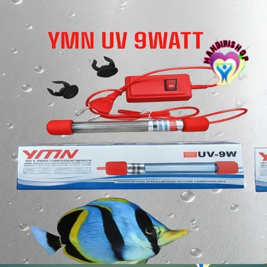 Lampu Pemanas Suhu Air Yamano/YMN UV 9watt