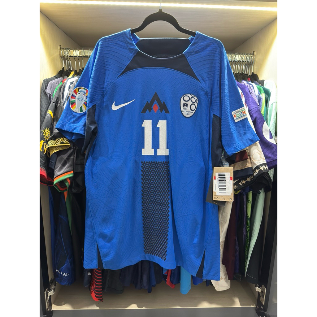 Jersey Slovenia Away Euro 2024 Adv match player issue authentic
