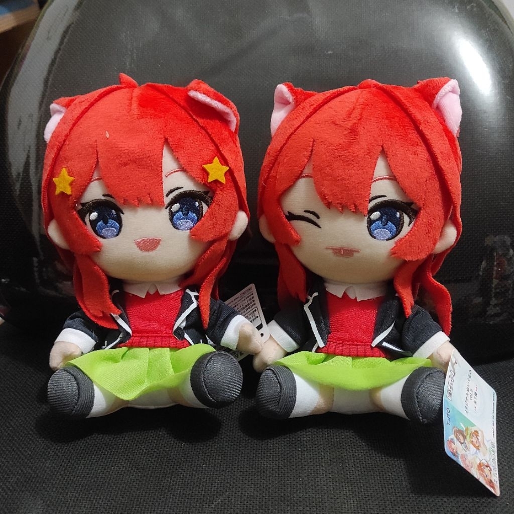 1 Pcs Boneka Plush Gotoubun Hanayome Nakano Itsuki Original Jepang