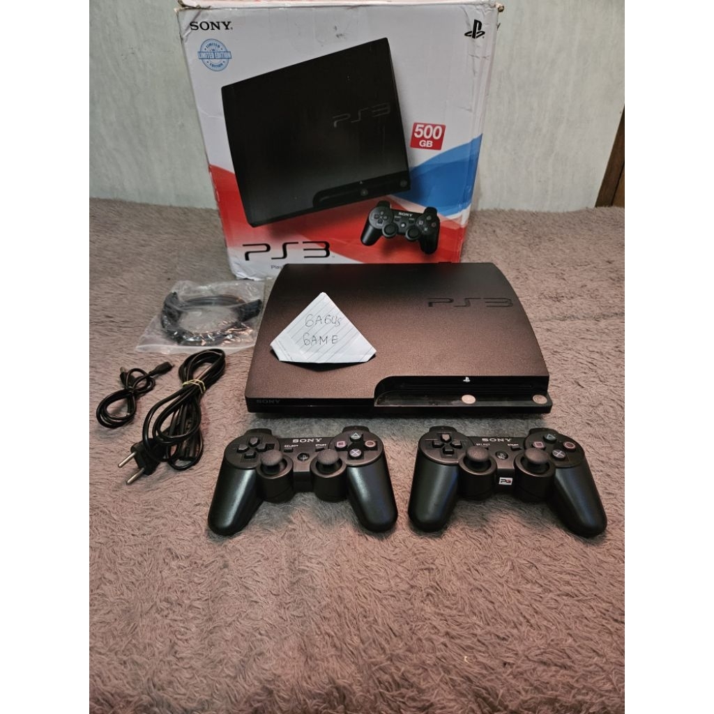 PS 3 SLIM HARDISK 500GB FULL GAME